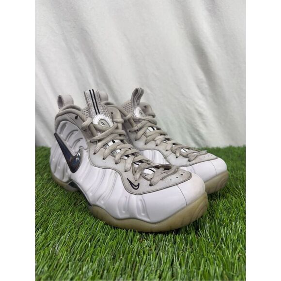 Size 8.5 - Nike‎ Air Foamposite Pro All Star White-Swoosh Pack 2018 Mens Sneaker - Picture 1 of 8